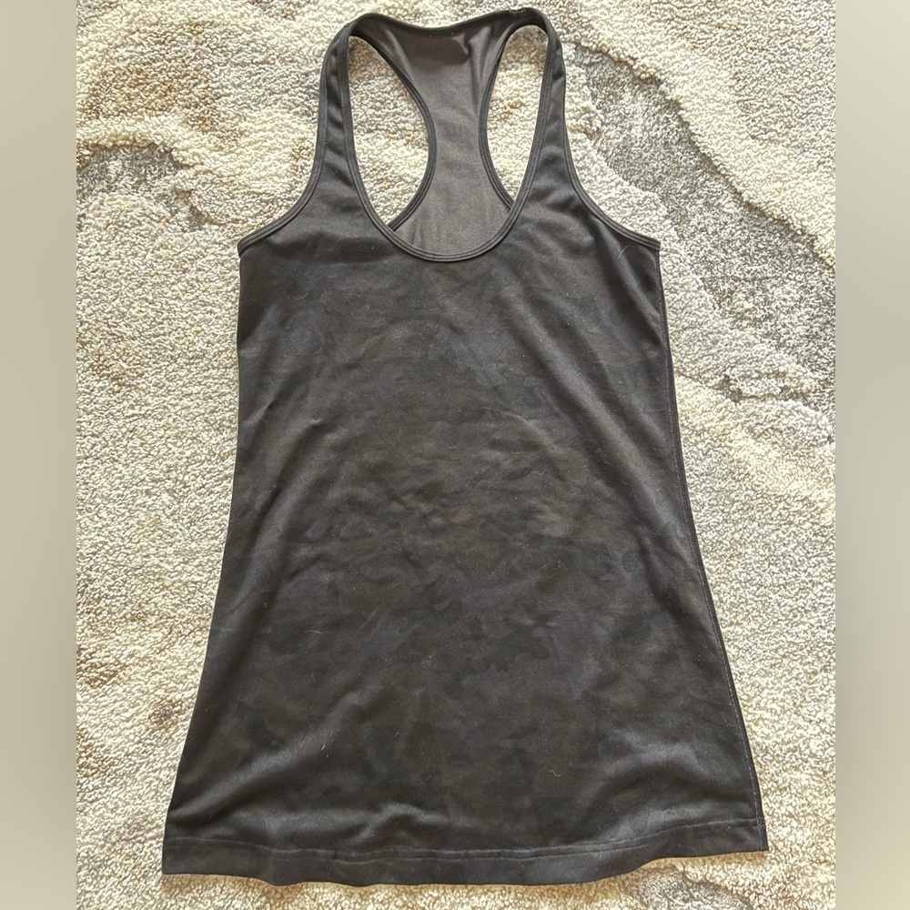Lululemon black camo tank